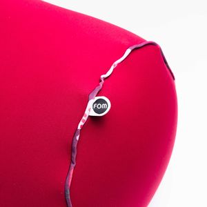 Almofada Rolo G Bolster Vermelho Valentino