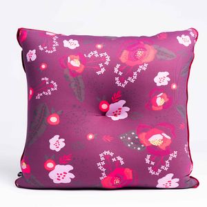 Combo Almofada Decorativa Classic Floral + Vermelho Valentino