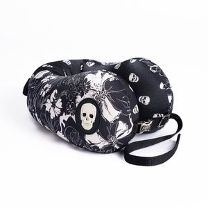 Almofada de Viagem Flex Estampa P&B  com Bolso - FOM + HERCHCOVITCH;ALEXANDRE
