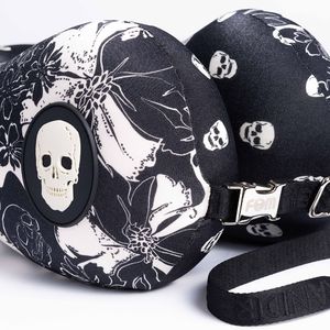 Almofada de Viagem Flex Estampa P&B  com Bolso - FOM + HERCHCOVITCH;ALEXANDRE