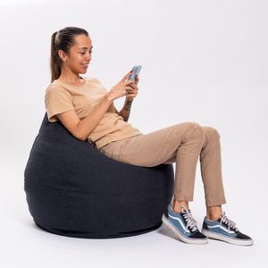 Puff Beanbag mini Preto