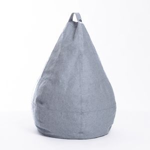 Puff Beanbag mini Jeans Azul