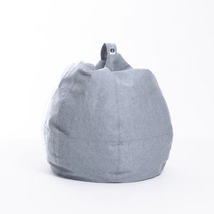 Puff Beanbag mini Jeans Azul