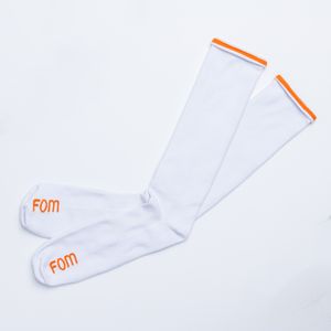 Meia Cano 3/4 Fio Emana Branco