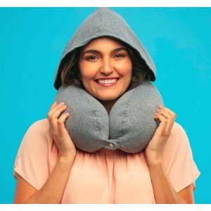 Almofada De Pescoço Flex Com Capuz