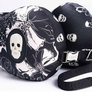 Almofada de Viagem Flex Estampa P&B  com Bolso - FOM + HERCHCOVITCH;ALEXANDRE