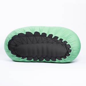 Puff Malha Sofá Ergo Verde Herbal
