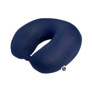 Almofada de Pescoço FOM Unissex Viagem - Azul Marinho