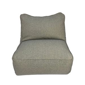 Puff Poltrona FOM Dunas New Tweed - Cinza Nuvem