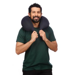 Almofada de Pescoço - PRETO